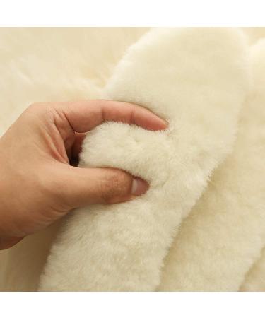 Men's Sheepskin Insoles - Super Thick Premium Shoe Inserts for Men US 13 - Durable & Extra Fluffy - Buy Online on GoSupps.com