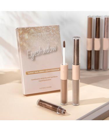 FmtwPhn Liquid Eyeshadow Makeup 6Piece DoubleSided Waterproof Womens Gloss And Matte Eyeshadow For Travel Dating Party Work Banquet Special Occasions Wedding Women Girls Beginners - Buy Online on GoSupps.com