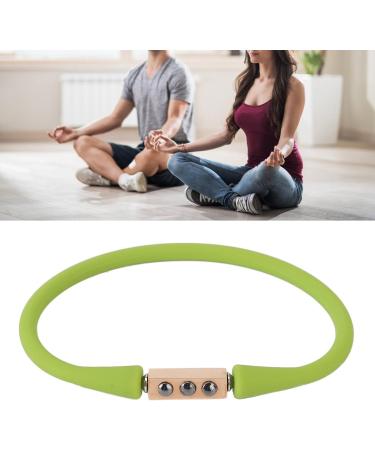 Negative Ion & Magnetic Sports Bracelet - Boost Blood Circulation for Basketball - Lightweight Green Silicone - Buy Online on GoSupps.com