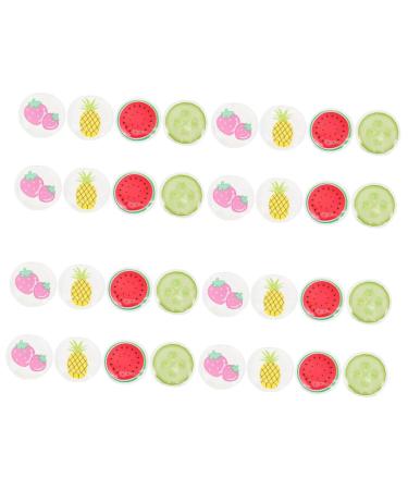 Lalafina 32 pieces gel ice eye mask Cold eye pads gel sleep masks under the eyes gel pads sleep masks travel eye flap eye flap travel cooler stylish sleep eye mask bracelet as shown x 4 pieces 1 piece (1 Pack)