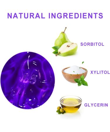 Purple Toothpaste for Whiter Teeth | Violet Whitening Toothpaste (2PC) - Ideal for All | Fight Yellowing & Stains - Buy Online on GoSupps.com