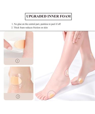 Blister Bandages for Feet - Waterproof Anti-Friction Pads for Heels Toes & Fingers - 40 Pieces Blister Prevention Solution - Buy Online on GoSupps.com
