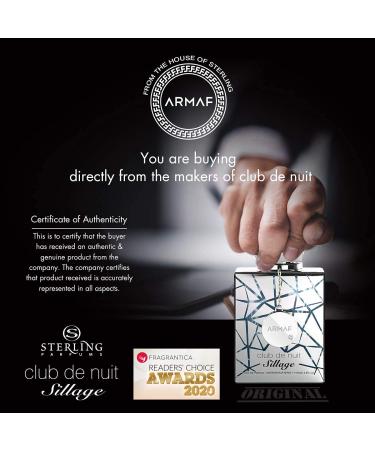 Armaf Club De Nuit Sillage Unisex Eau De Parfum Spray - 3.6 oz - Buy Online on GoSupps.com