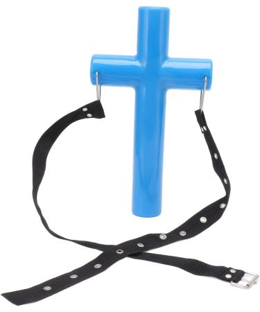 Buy Demeras Veterinary Mouth Opening Tool | Blue Cross Cattle Medicine Feed Opener | Durable Stainless Steel Hook for Animal Husbandry (L) - International Shipping Available - Buy Online on GoSupps.com