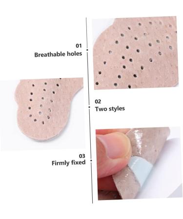 4 Pairs Forefoot Leather Insoles | Comfort & Support for All Shoes - International Shipping - Buy Online on GoSupps.com