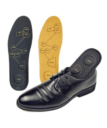 FOMIYES 1 Pair Magnetic Insoles Sports Shoe Cushion Running Shoe Insert Massage Insoles Orthotic Insert Shoe Padding Arch Support Shoe Inserts Sneaker Insoles Men and Women Foot Orthotics Black 41