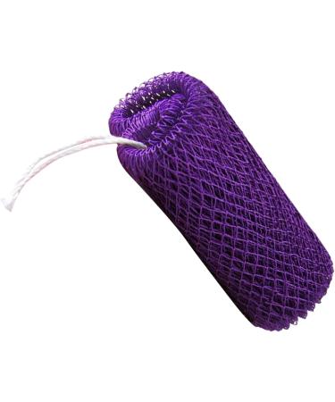 AfricanNet Skin Smoothing Scrubber Portable Body Deep Cleansing for Women Men Travel Gym Daily Care Purple - Buy Online on GoSupps.com