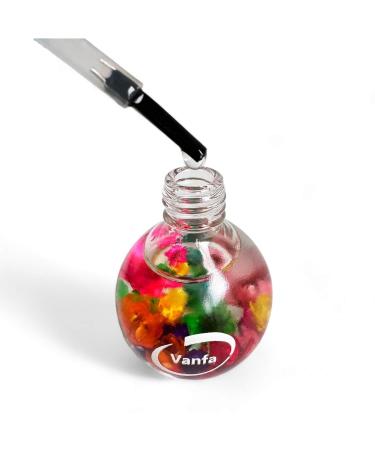 Cuticle Oil infused with real flower (Grape)