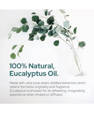 Plant of Life Essential Oil - 100% Pure and Natural - Therapeutic Grade Essential Oil with Dropper (Eucalyptus 2 oz (60mL)) - Buy Online on GoSupps.com