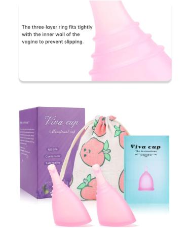 Menstrual Cup with Valve Discharge | Eco-Friendly Period Cups for Easy Use - Buy Online on GoSupps.com