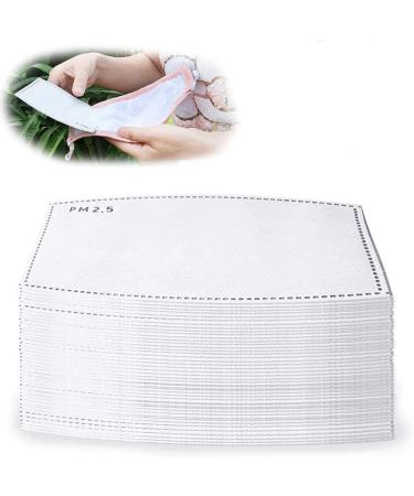 100PCS PM 2.5 Activated Carbon Filter for Kids - 5-Layer Anti-Smog Filter Pads - Buy Online on GoSupps.com