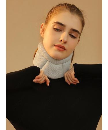 VideCor Neck Support for Neck Pain Relief - Soft Foam Neck Collar for Men & Women | Stabilizing & Aligning Vertebrae - Ideal for Diapering - Large Size - Buy Online on GoSupps.com