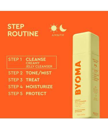 BYOMA Creamy Jelly Cleanser & Refill Bundle Hydrating Face Wash for Sensitive Skin Tri-Ceramide Formula for Skin Barrier Repair Removes Makeup & Oil 2 x 5.91 fl oz - Buy Online on GoSupps.com