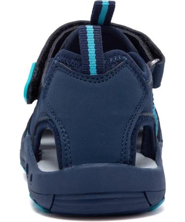 Vtasq Girls' Closed Trekking Sandals - Summer Beach & Hiking Shoes - 30 EU Blue - Buy Online on GoSupps.com