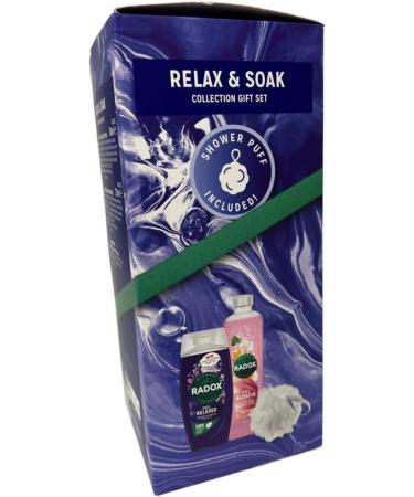 Radox Relax & Soak Set Bath Essentials for Ultimate Relaxation - Buy Online on GoSupps.com