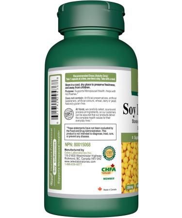 Vorst Soy Isoflavones Non-GMO 250mg 90 Capsules - Menopausal Health Support for Women - Buy Online on GoSupps.com