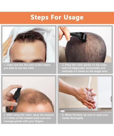 LOPHE Hair Growth Spray Derma Roller and Hair Growth Serum Kit for Hair Anti Loss Thickening Regrowth Hair Growth Oil Spray Stimulate Beard and Hair Growth Hair Thickening Products for Men Women - Buy Online on GoSupps.com