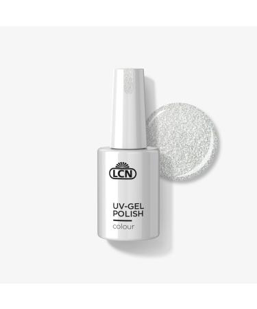 LCN LCN Silver Disco UV Nail Polish Full Coverage and Long Lasting Gentle Dissolving Vegan Cruelty Free & HEMA Free 10ml