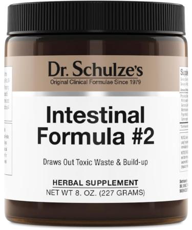 Dr. Schulze's | Intestinal Formula 2 | Herbal Colon Cleanse Formula | 8 Oz. Jar