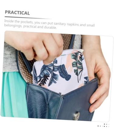 Lurrose Women's Binding Bag - 2-Piece Coin Holder Pocket Wallet for Money Exchange & Period Essentials - Buy Online on GoSupps.com