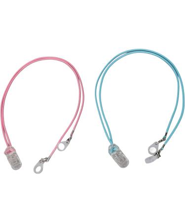 2 Pieces Hearing Aid Clips Anti Lost Lanyard Portable Security Clip Fixation Cord Hang Rope for Adults Seniors Kids and Blue - Buy Online on GoSupps.com
