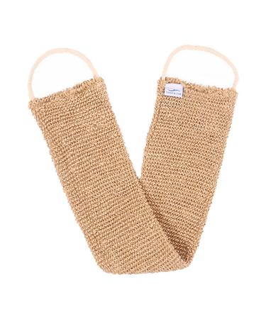 Bath Bar Back Exfoliator Cleaning Sponge Back Scrubber for Shower Bath Shower Exfoliating Band Gloves for Cleaning Bath Mitt Bath Gloves Long Back Washer Jute Body Bath Products
