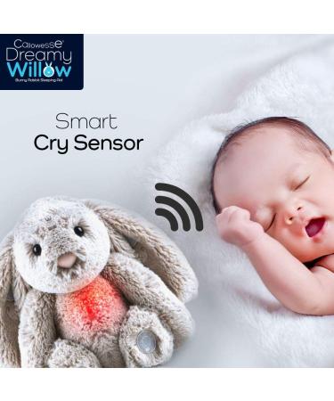 Callowesse Dreamy Willow Bunny Baby Sleep Aid with Smart Cry Sensor - 6 Soothing Sounds and Night Light - Buy Online on GoSupps.com