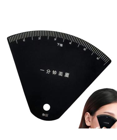 R gle de Mesure Sourcils | Guide de Modelage Sourcils | Gabarit de Maquillage et Forme pour Domicile pour Femmes | Stencil de Maquillage pour D butantes a Domicile