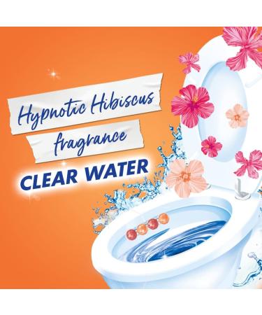 Bloo Limited Edition Hibiscus Clear Water Toilet Rim Block - 3-Pack - Buy Online on GoSupps.com