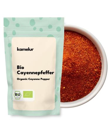 Kamelur Kamelur 500g Organic Cayenne Pepper Powder - High-quality organic cayenne pepper finely ground and additive-free