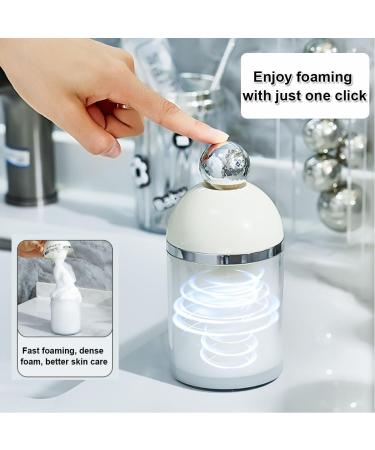 Face Cleanser Electric Foam Maker Electric Foam Maker for Face Wash Rich Foam Whip Maker Face Cleansing Tool for Home & Travel(Color:Yellow) - Buy Online on GoSupps.com