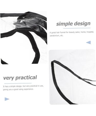 Ipetboom 6 Pcs Shampoo Funnel Hair Styling Cape Tools Adjustable Hair Cape Straight Hair Hairdressing Tool 59X25X1CMx3pcs Transparent Colorx3pcs - Buy Online on GoSupps.com