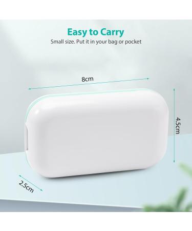 Opret Pill Cutter - Small & Large Pill Splitter for Tablets, Vitamins & Medications - White - Buy Online on GoSupps.com