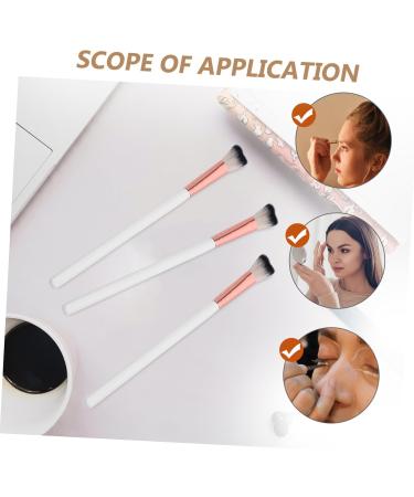PAMINGONO 3pcs Fish Tail Brush Nose Makeup Tool Nose Brush for Women Makeup Brush for Women Nose Shadow Brush 18.50X1.00X1.00CM As Shown - Buy Online on GoSupps.com
