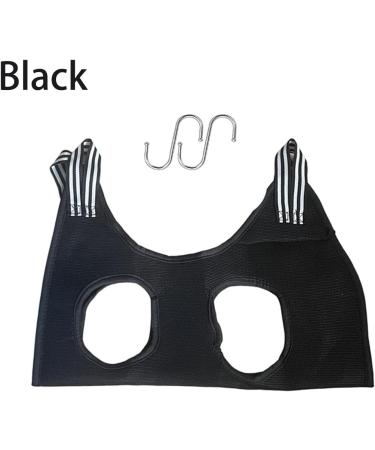 Qrity Cat & Dog Care Hammock Set - Black - Nail Cutting & Fur Care Essentials - Buy Online on GoSupps.com