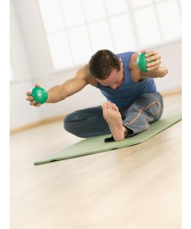 STOTT PILATES 3-Pound Green Toning Ball - Tone and Strengthen Muscles Efficiently - Buy Online on GoSupps.com