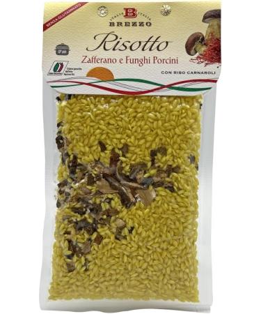 Brezzo Tris Risotti 300 g with porcini mushrooms Speck Saffron Mushrooms Porcini and truffle - Buy Online on GoSupps.com