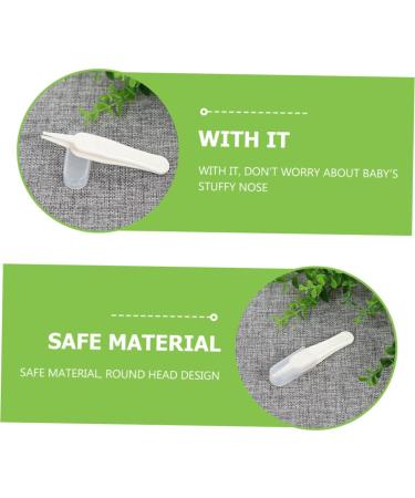 Kisangel 5pcs Nose Cover Navel Care Tweezer Set - Safe Clips for Booger and Ear Wax Removal - Child and Elderly Care Tweezers - Buy Online on GoSupps.com