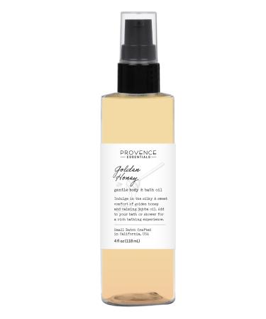Golden Honey Body and Bath Oil: Nourishing Elegance Naturally Crafted with Jojoba Oil and Golden Honey - Luxurious Body Oil Moisturizer and Perfume (Golden Honey)