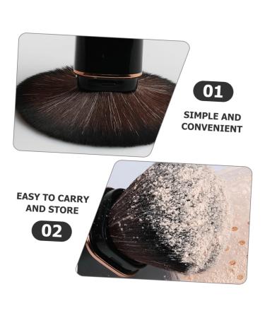 Beavorty Blush Retractable Makeup Brush - Premium Beauty Tools for Face Powder & Travel | Artificial Fiber Makeup Brushes - Buy Online on GoSupps.com