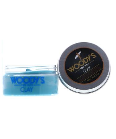 Woody's Matte Finish Clay for Men - 3.4 oz (Pack of 2) | Premium Hair Styling Product - International Shipping Available - Buy Online on GoSupps.com