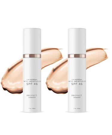 Matte Universals Tinted Moisturizer SPF 46 | 100 Ml Tinted Face Sunscreen | Tinted Face Moisturizer & Concealer with Broad Spectrum Protection | Tinted Sun Foundation