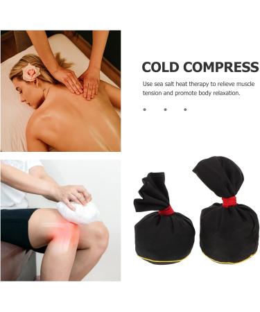 Buy Beavorty Thai Massage Balls - 2 Piece Wormwood Heat Bag & Moxibustion Therapy for Aromatherapy - Buy Online on GoSupps.com