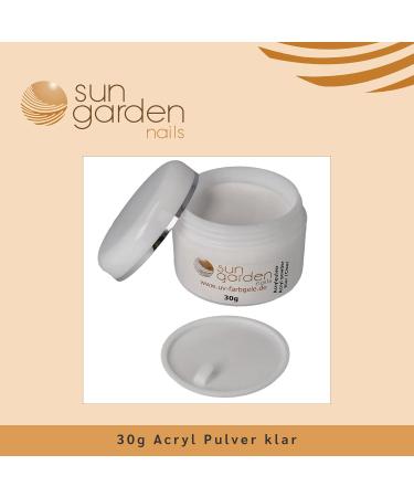 Buy Sun Garden Nails Acrylic Powder Set (3x30g) & Brush - Perfect Acrylic Fingernail Kit for Flawless DIY Nails - Buy Online on GoSupps.com