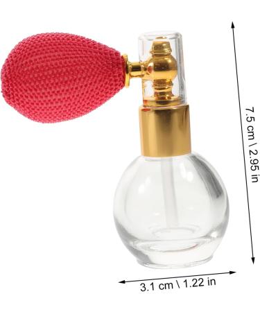 SKISUNO Empty Bottle Perfume Mini Travel Perfume Refillable Travel Empty Bottle Body Glitter Powder Travel Perfumes for Women Miniature Perfume Bottle Decorate Glass Miss Make up medium Golden - Buy Online on GoSupps.com