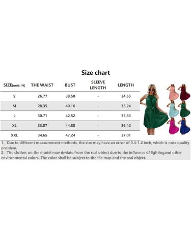 Iooppek 2024 Long Summer Sun Dresses for Women - Sleeveless Pleated Mini Cocktail & Knee-Length Beach Dresses in Green - Buy Online on GoSupps.com