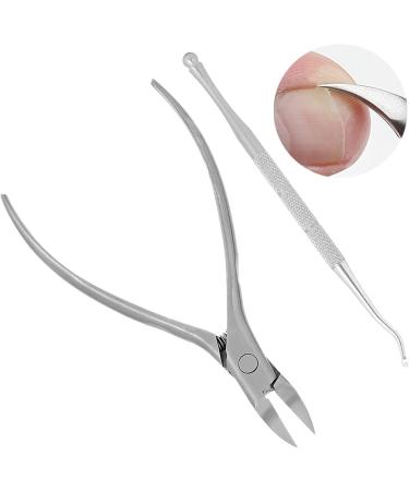 Cuticle Trimmer Angled Ends Cuticle Clipper Stainless Steel Streamlined Handle Not Easy To for Hand(Streamer Silver) - Buy Online on GoSupps.com
