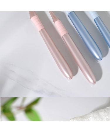 Couple Toothbrush Set - 2 Soft Bristle Anti-Width Head Tooth Brushes for Deep Cleaning & Hygiene - Perfect for Adults - Buy Online on GoSupps.com