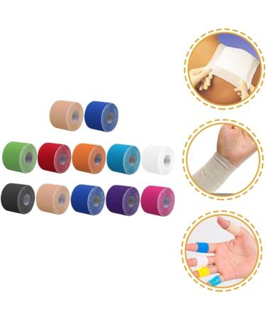 ULTECHNOVO 36 Rolls Sports Kinesiology Tape - Muscle Relief Wear-Resistant Elastic Tapes for Chest Elbow & More - International Shipping Available - Buy Online on GoSupps.com