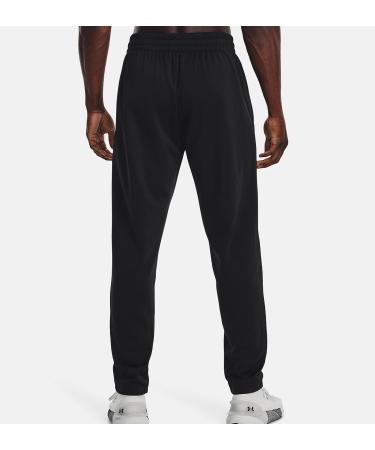 Under Armour Men's ColdGear Fleece Active Pants 1360701 - Medium Black/White | Official Store - Buy Online on GoSupps.com